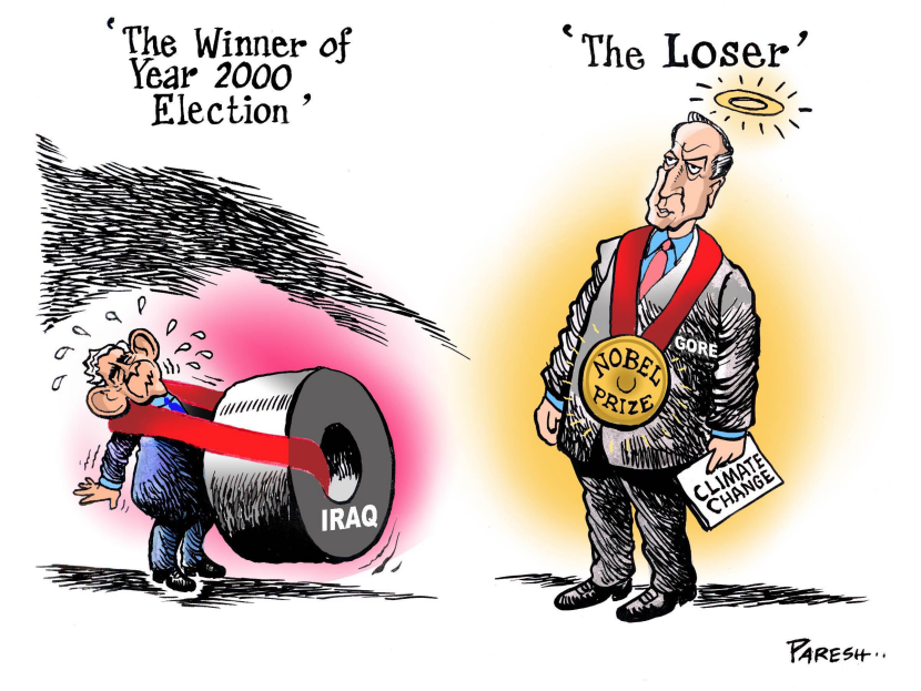 Bush and Al Gore