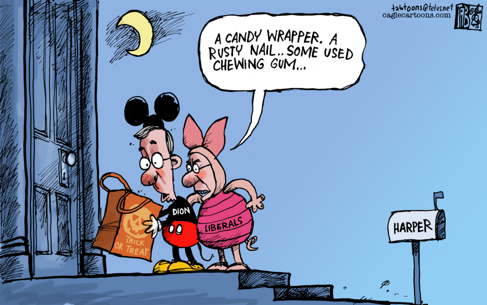 CANADA Liberal Halloween COLOUR