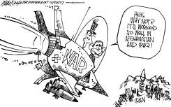 WAR WITH IRAN by Mike Keefe