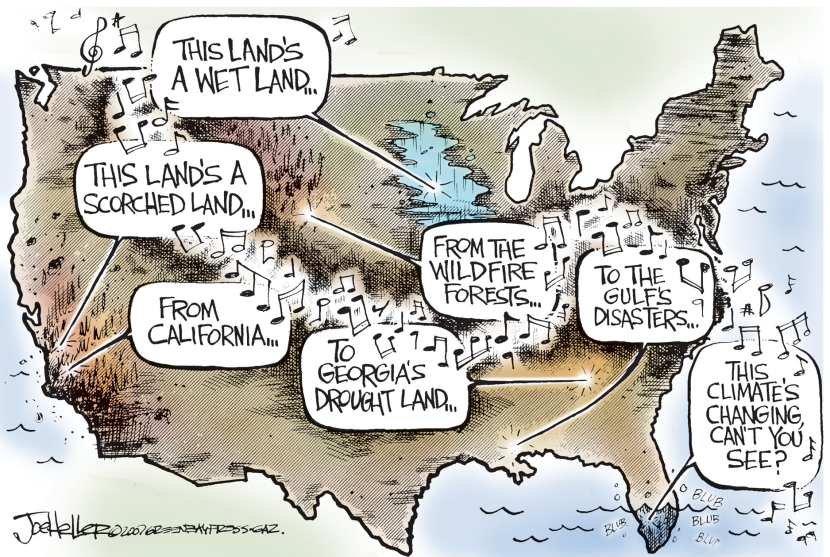 California fires and climate change