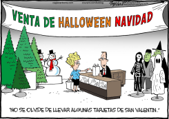 VENTA DE HALLOWEEN NAVIDAD /  by Bob Englehart