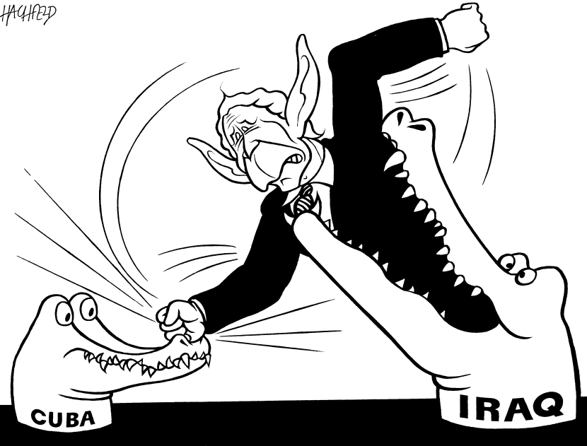 Bush against Cuba