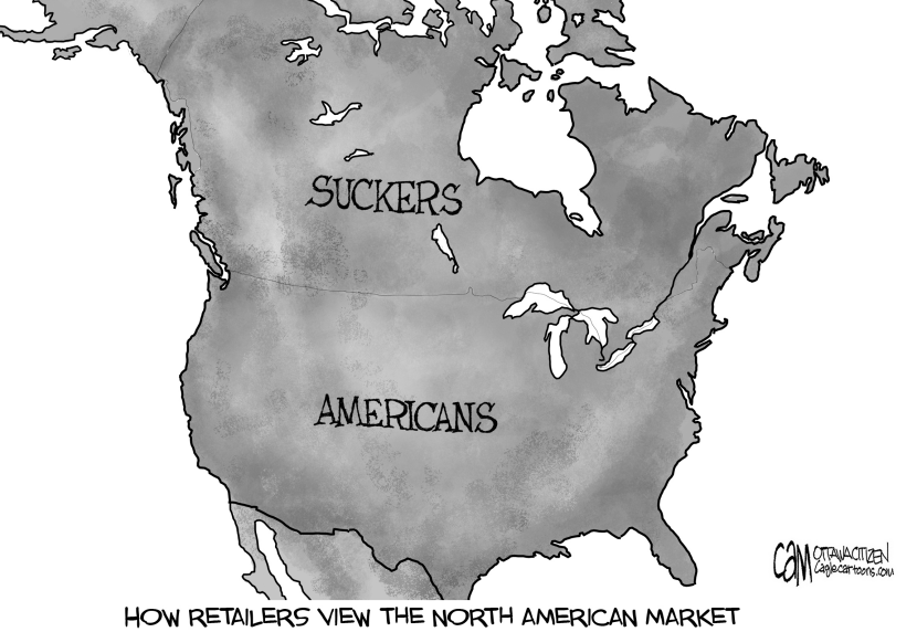 CANADA NA Map