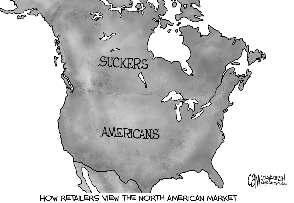 CANADA NA Map