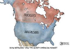 CANADA NA MAP by Cam Cardow
