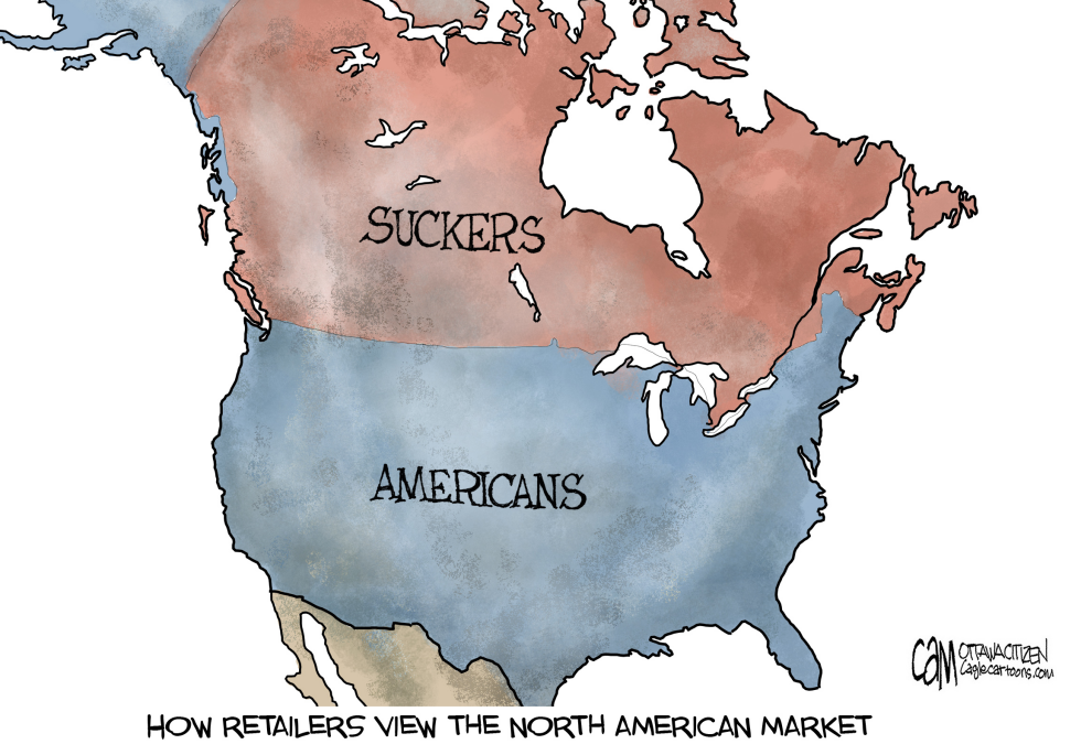 CANADA NA Map COLOR