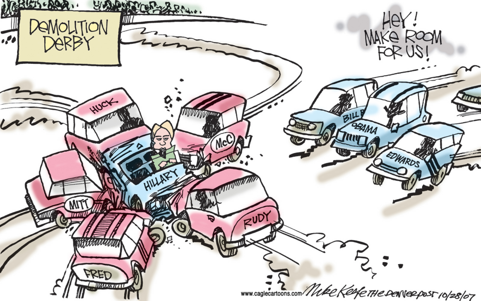Demolition Derby COLOR