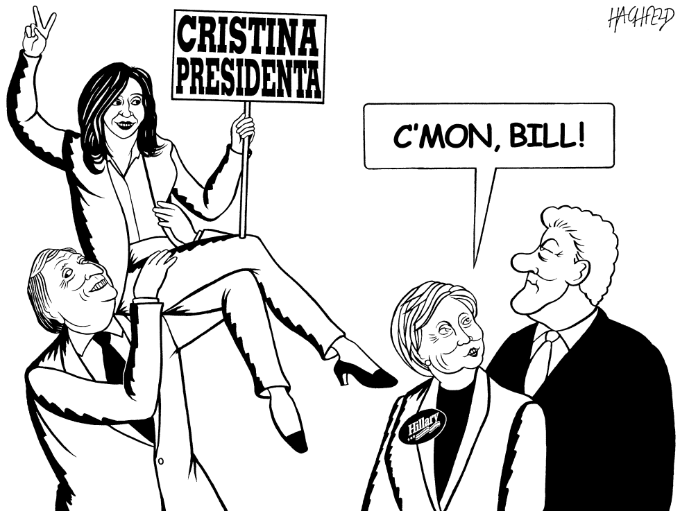 the Kirchners-the Clintons