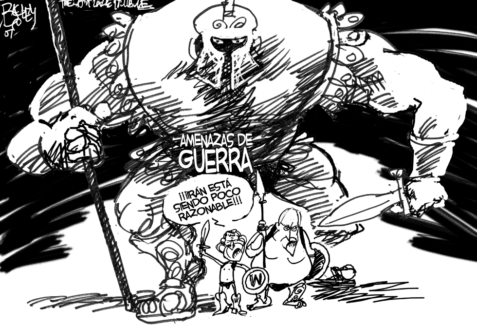  GUERRA CON IRAN by Pat Bagley