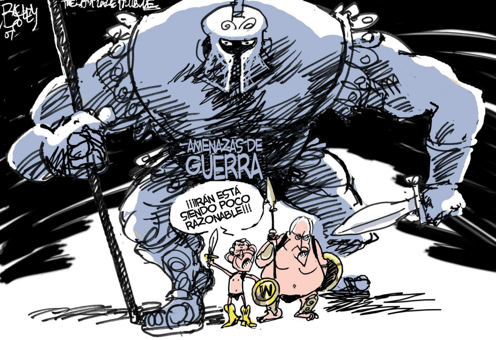  GUERRA CON IRAN  by Pat Bagley