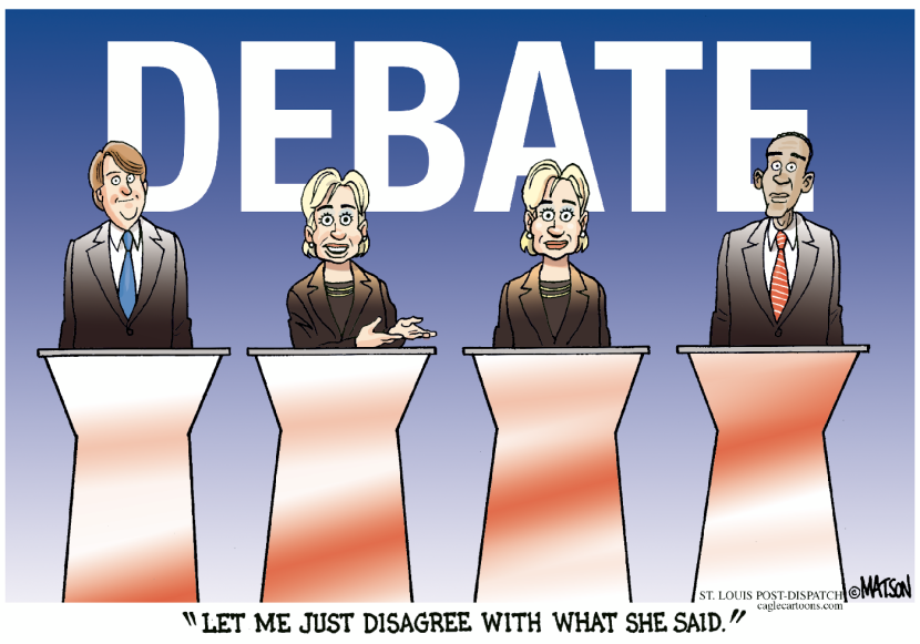 Two Clintons For The Price Of One-COLOR