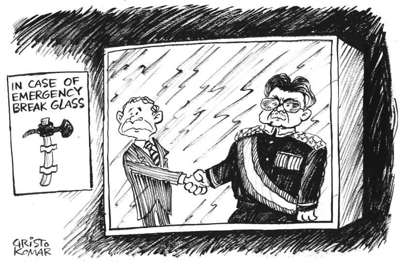 State of Emergency - B&W
