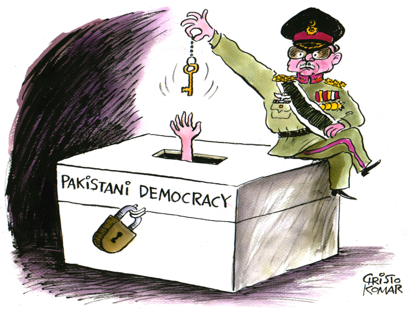 Pakistani transition to democracy - COLOR