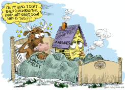 MORTGAGE MORNING AFTER  by Daryl Cagle