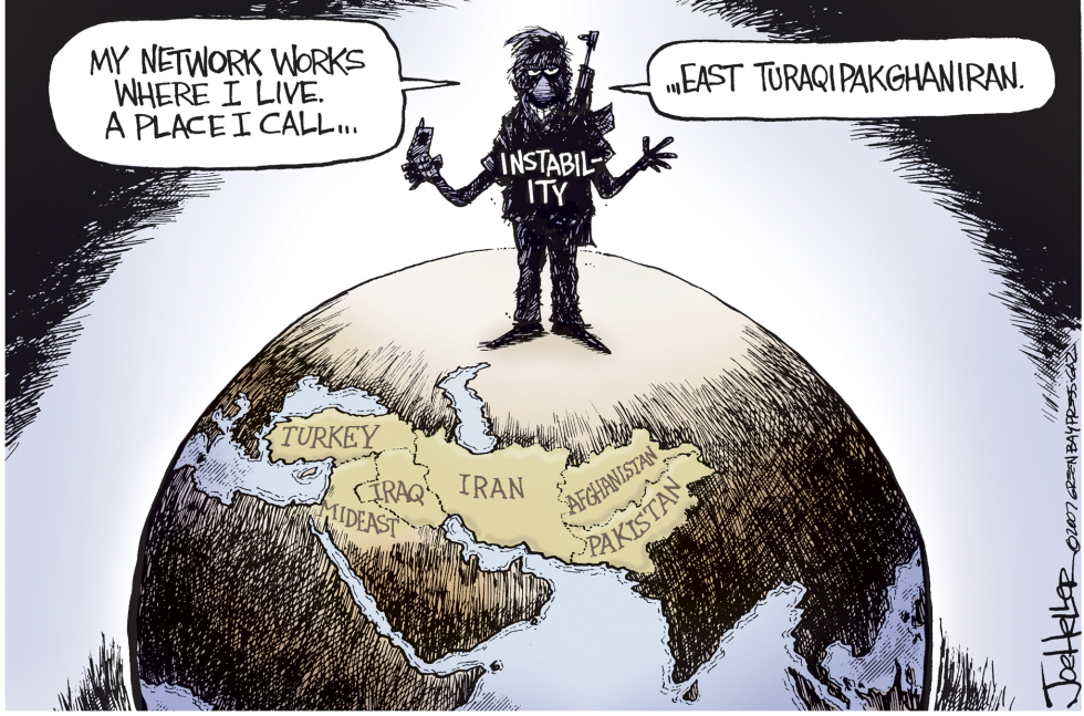 Unstable regions
