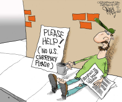 NO DOLLAR BEGGAR  by Gary McCoy