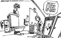 RECORD LOW DOLLAR by Mike Keefe
