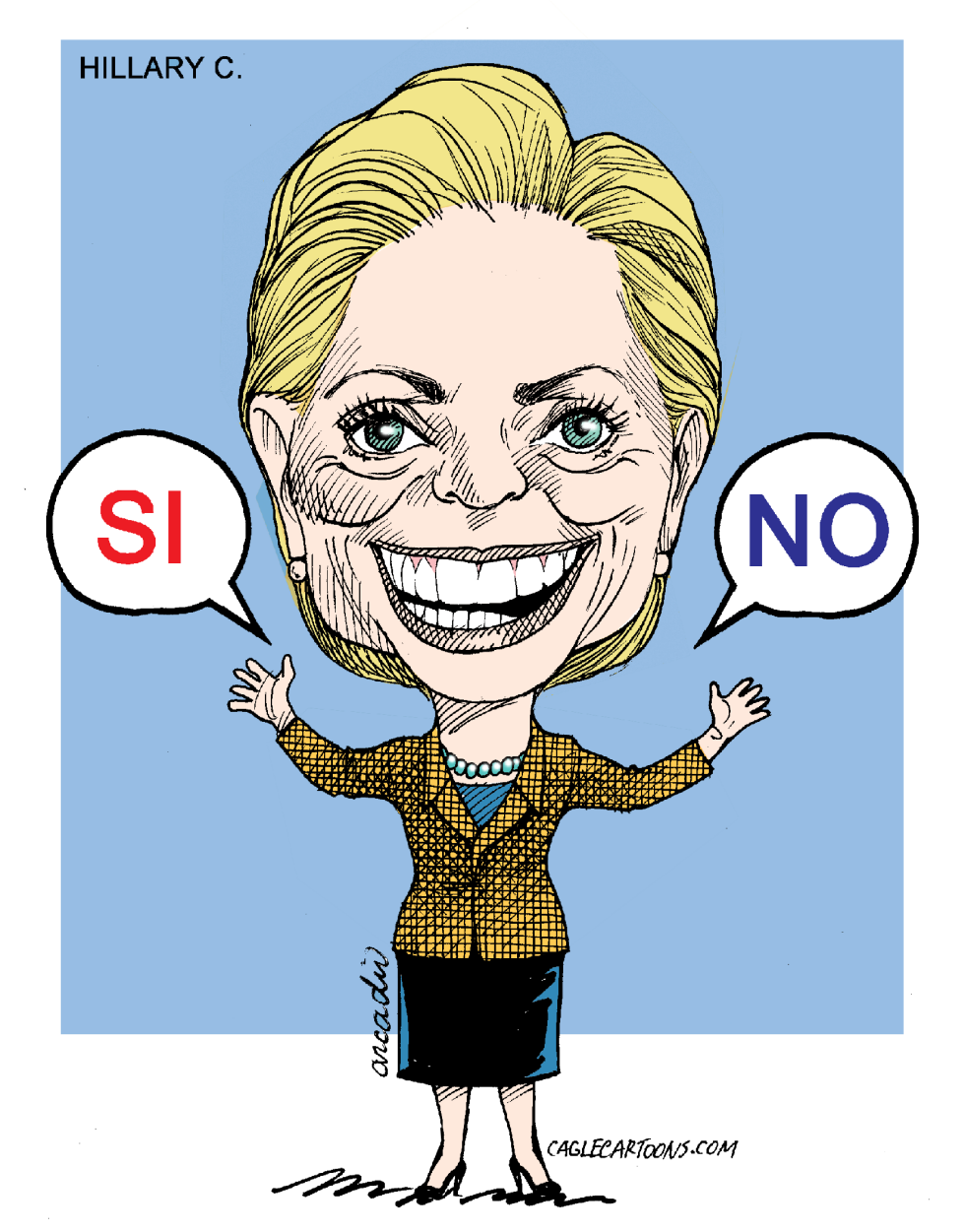 Hillary Clinton col