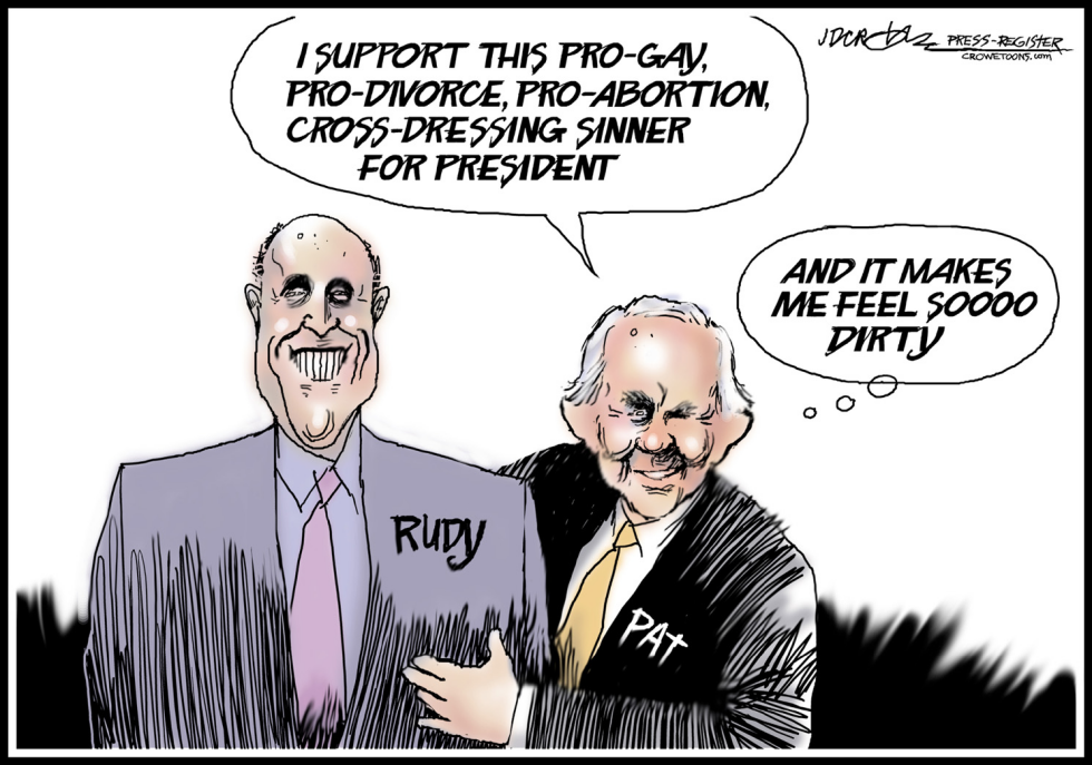 Pat Robertsons dirty love for Rudy