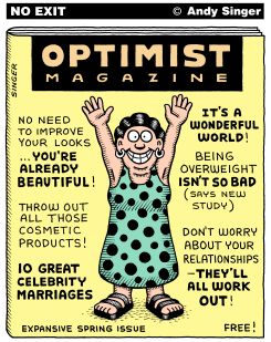 OPTIMIST MAGAZINE  VERSION by Andy Singer