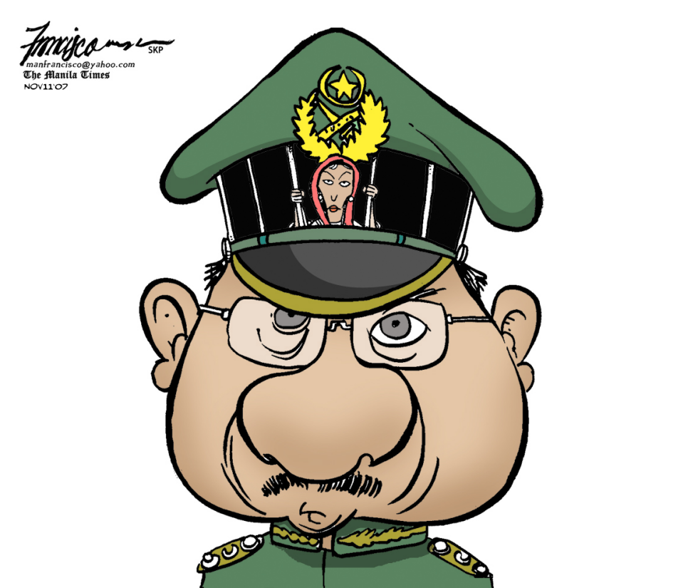 Pakistan democracy behind bars COLOR