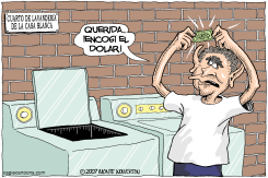 QUERIDA ENCOGI EL DOLAR /  by Monte Wolverton