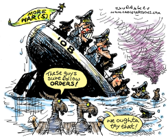 SINKING REPUBLICANS  by Sandy Huffaker