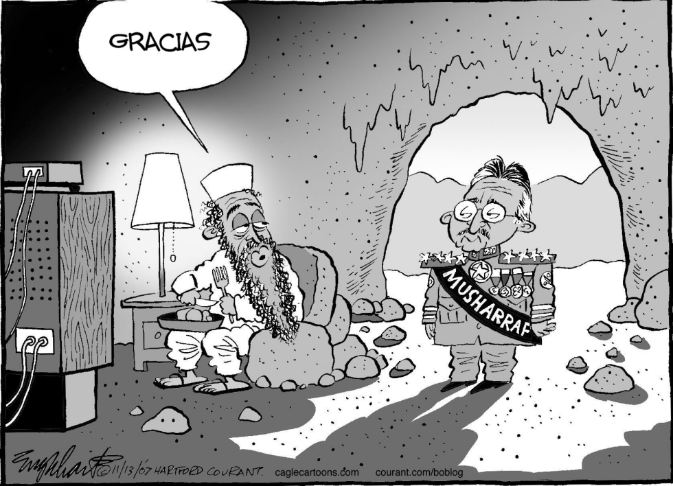 Musharraf y Osama