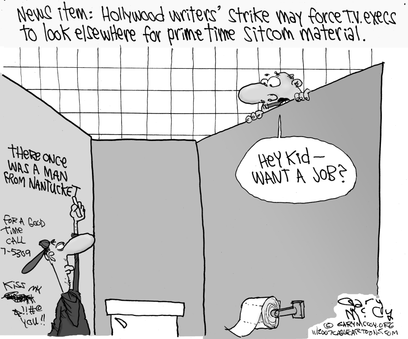 Writers Strike Desparation