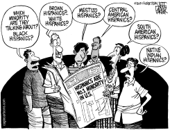 WHICH HISPANICS by Jeff Parker