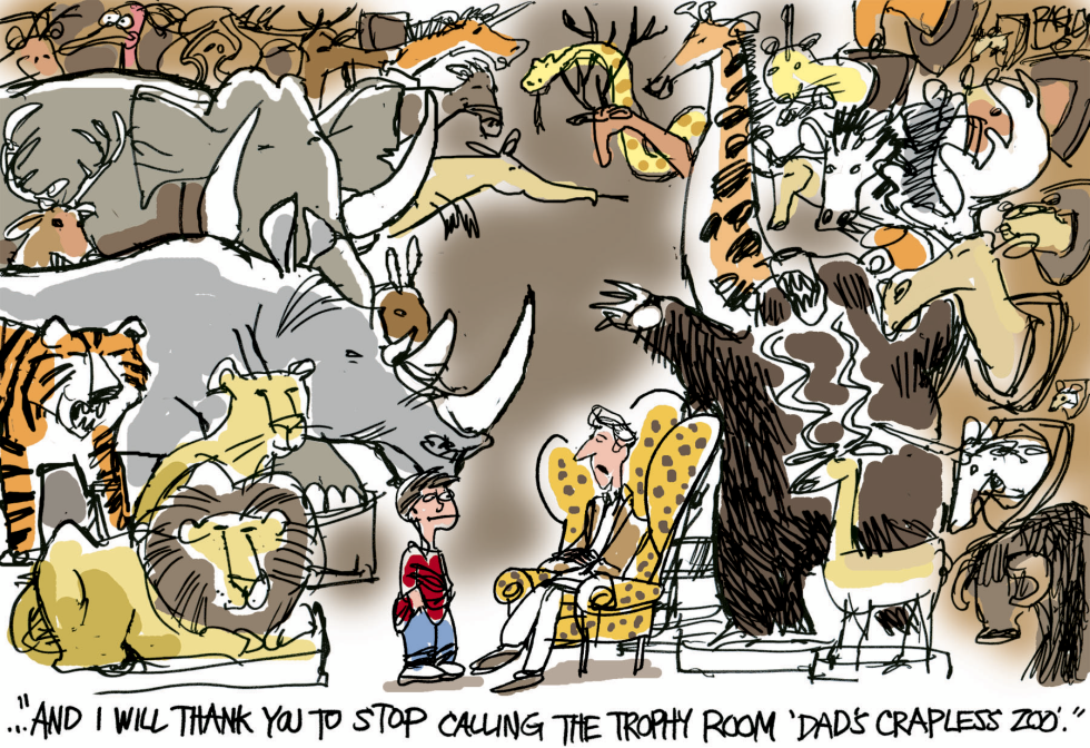  LOCAL GREAT WHITE HUNTER by Pat Bagley