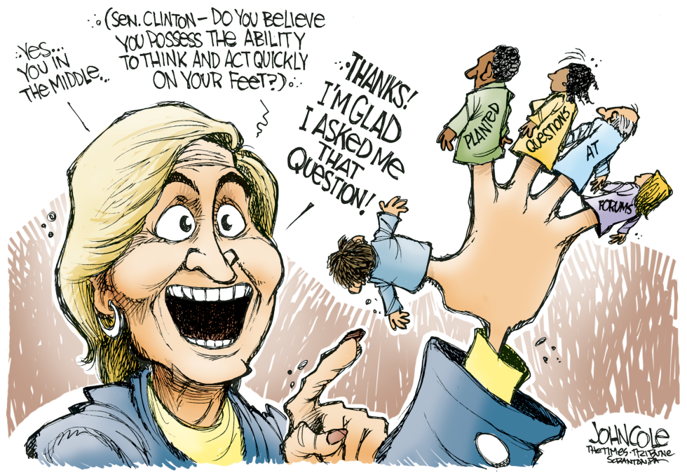 Questioning Hillary