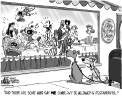 DOGGY DINING by Jeff Parker