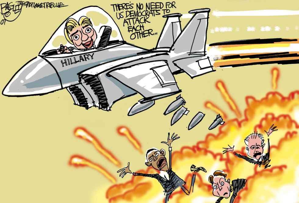 Hillary Bombs