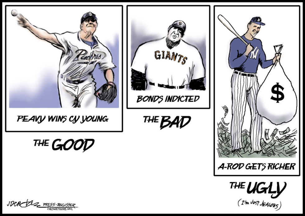 Peavy, Bonds, A-Rod