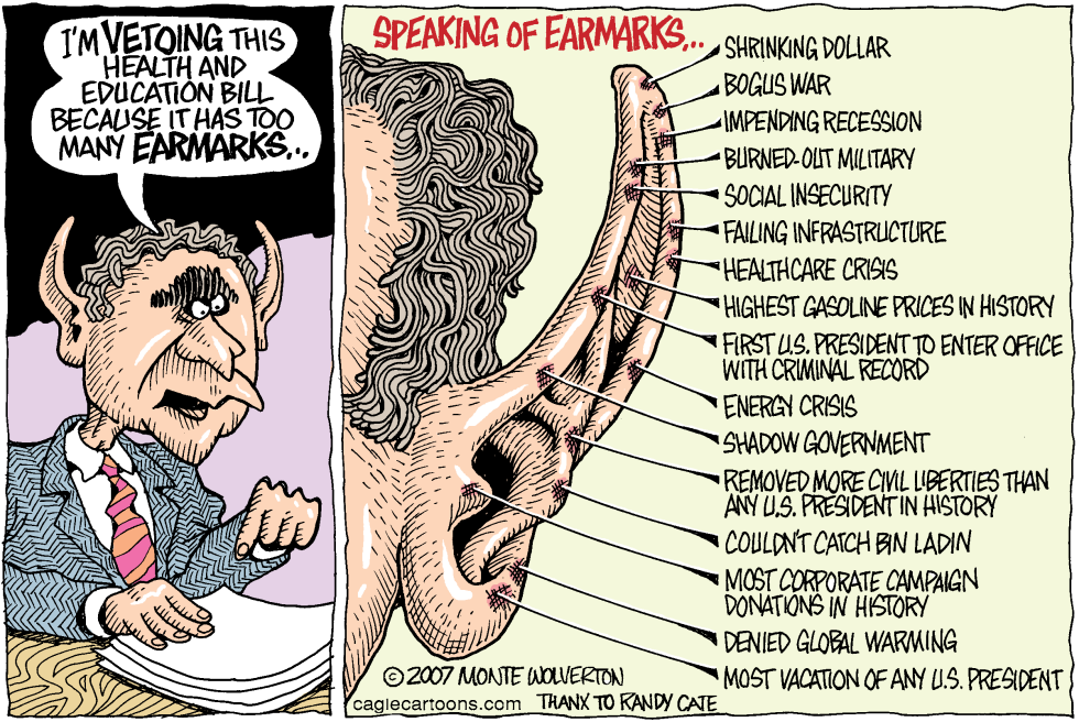  EARMARKS  by Wolverton