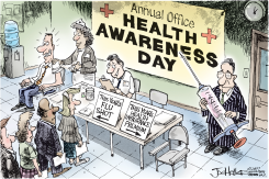 HEALTH CARE COSTS by Joe Heller