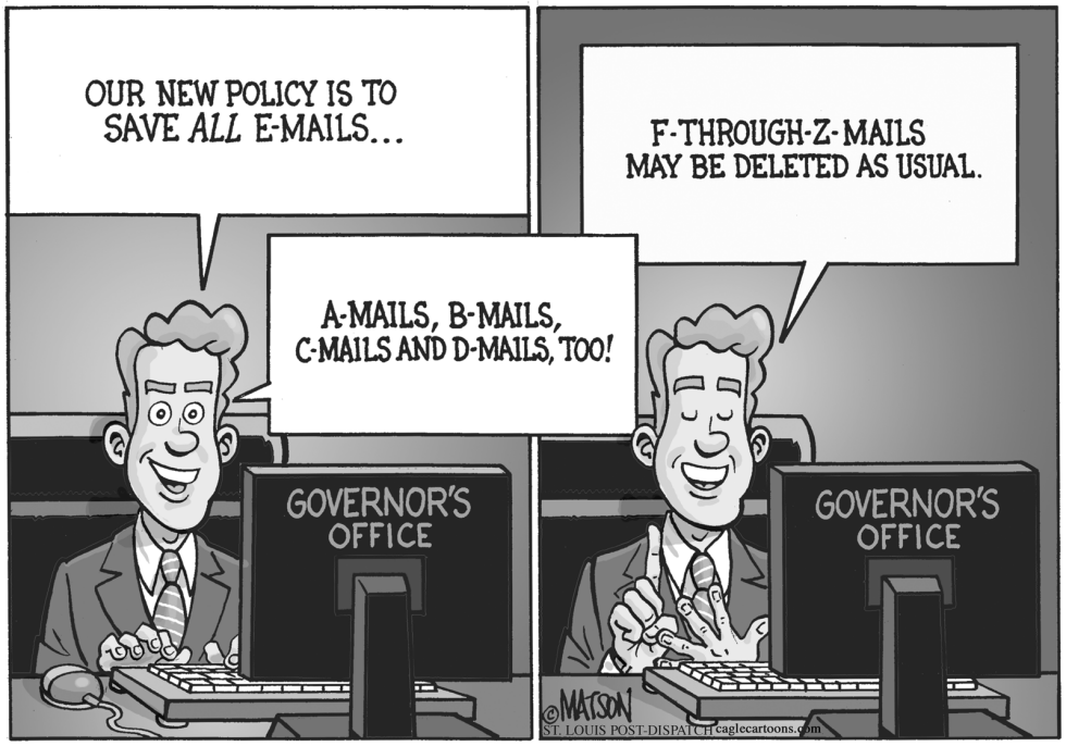  LOCAL MO-NEW BLUNT E-MAIL POLICY by RJ Matson