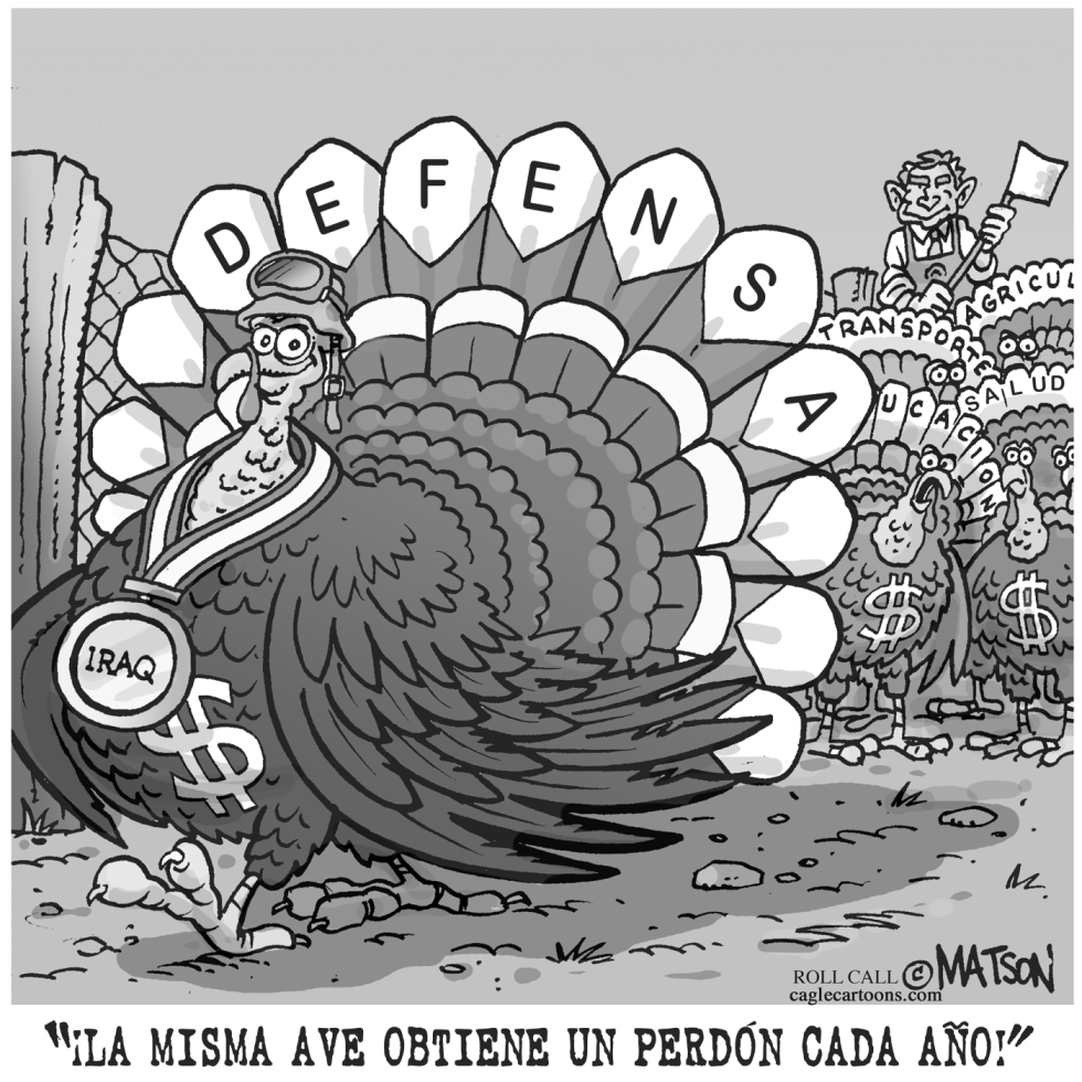 Perdon para el Presupuesto de Defens