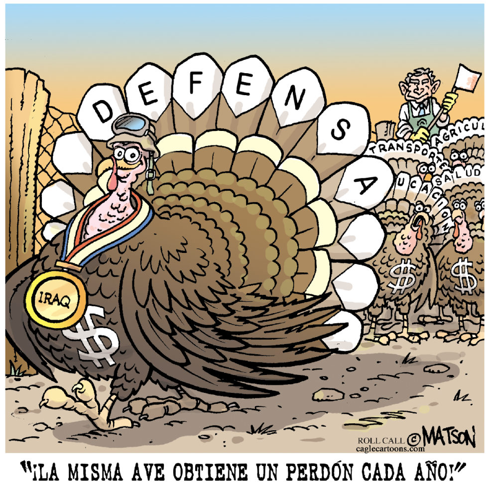 Perdon para el Presupuesto de Defensa / COLOR