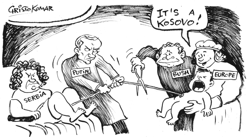 It's a Kosovo! - B&W