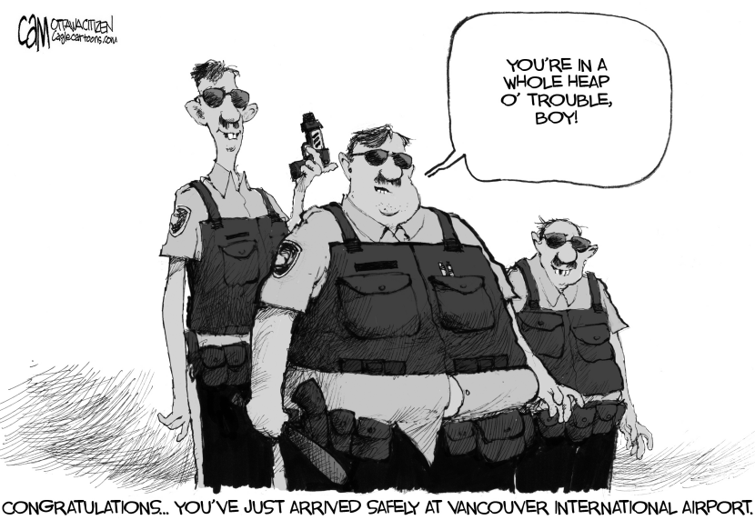CANADA Airport Trouble