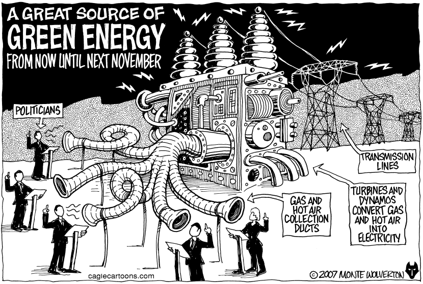 Green hot air