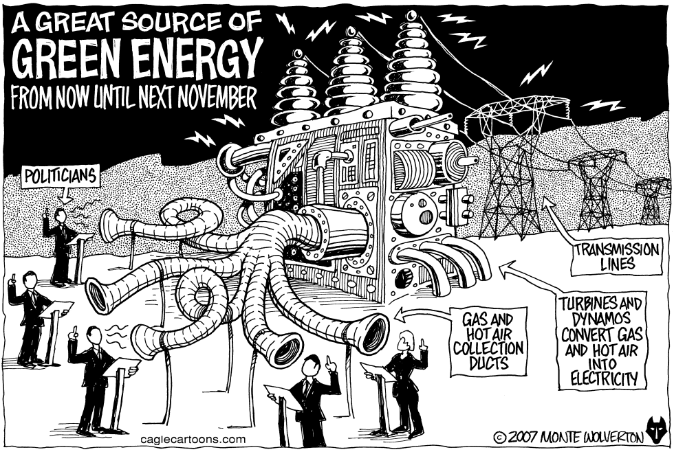 Green hot air