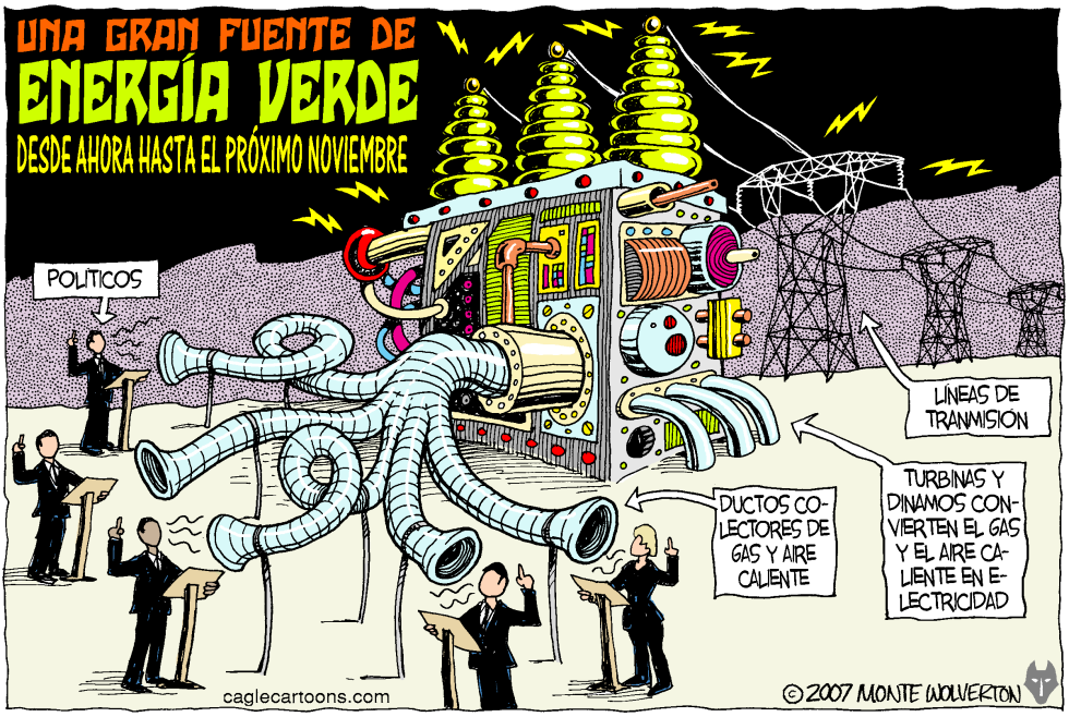 Aire caliente verde / COLOR
