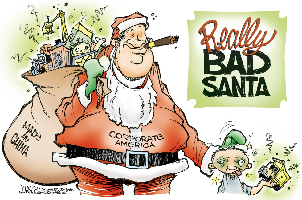  REALLY BAD SANTA by John Cole