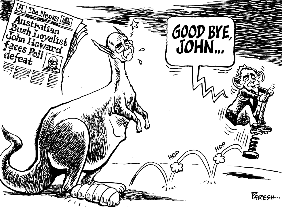 Bush loyalist John Howard loses