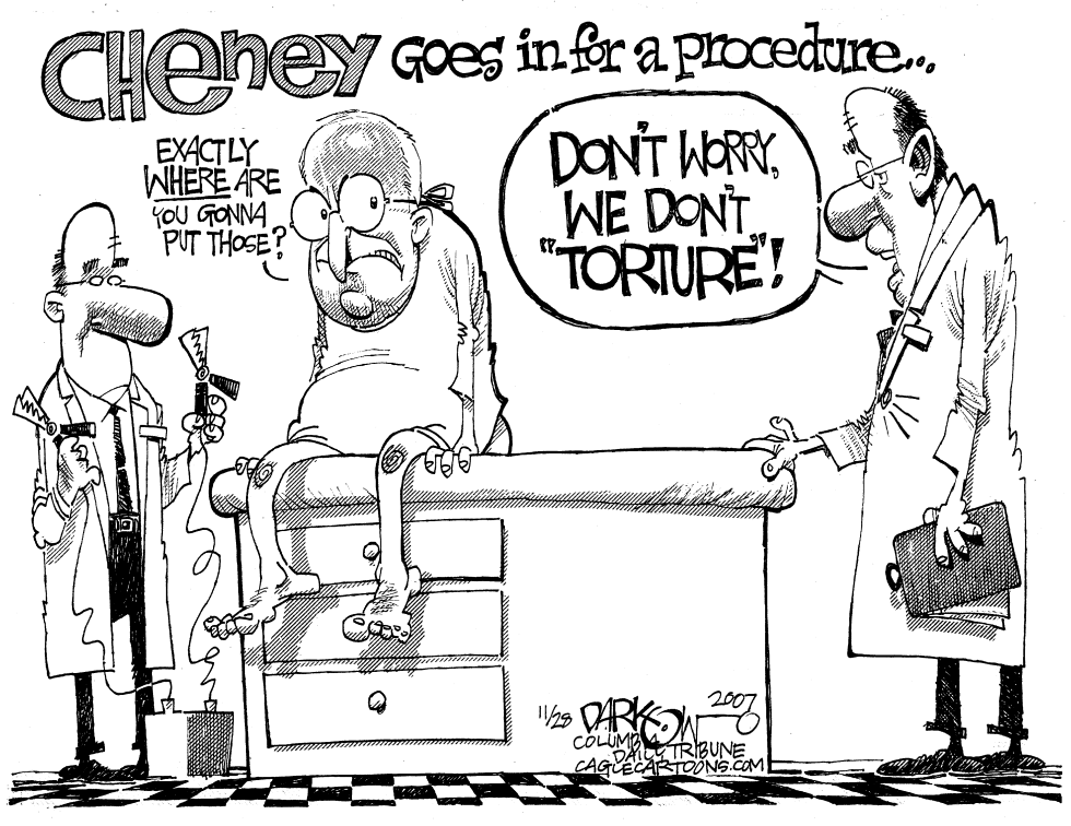 Cheney and Aggressive Interrogation Healthcare