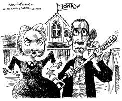 IOWA POLLS by Sandy Huffaker