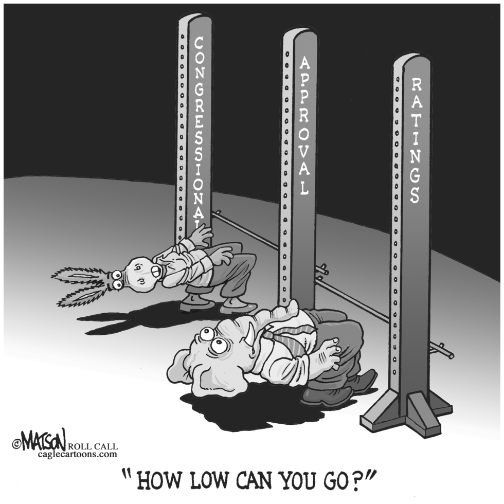Low Congressional Approval Ratings